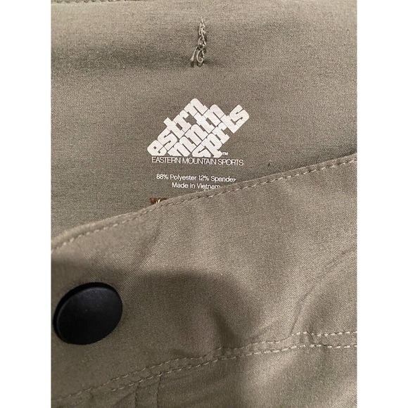 Eastern Mountain Sports - Athletic hiking capri women's size Large Hunter green - Picture 3 of 4